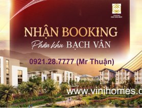 CHÍNH THỨC NHẬN BOOKING PHÂN KHU BẠCH VÂN